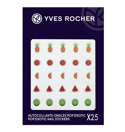 pop exotic yves rocher 39571 stickers unhas
