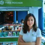 Yves Rocher Portugal em Lisboa Loures Shopping. Inscrição e kit grátis. Zona de Lina Sousa, Chefe de Grupo Cristina Pais