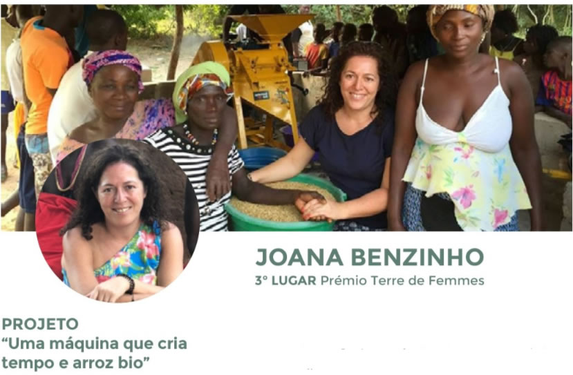 joana benzinho maquina arroz terre de femmes 2019 yves rocher cristina pais